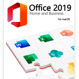 Microsoft Office 2019 Home and Business Mac Lifetime License
