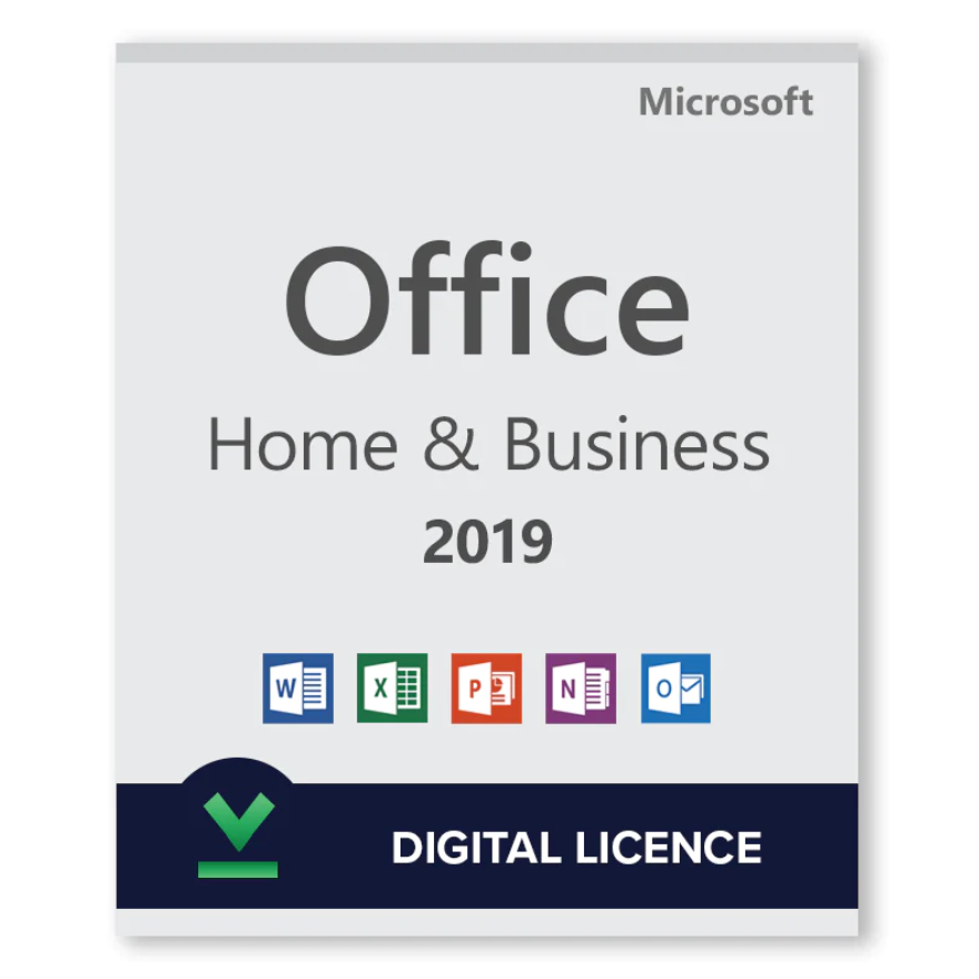 Microsoft Office 2019 Home and Business (PC) Lifetime License
