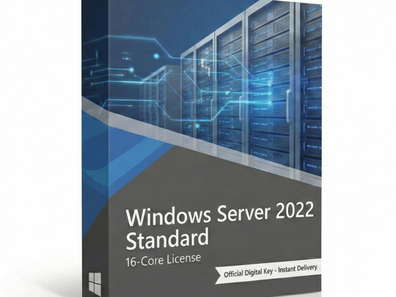 Windows Server 2022 Standard – 16 Core License | Lifetime Digital Key