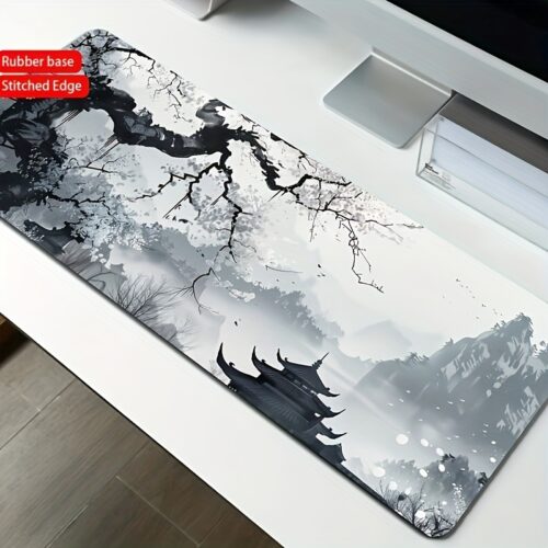 XXL Non-Slip Gaming & Office Desk Mat – Extended Keyboard and Mouse Pad with Rubber Base, Durable PC & Computer Desk Pad