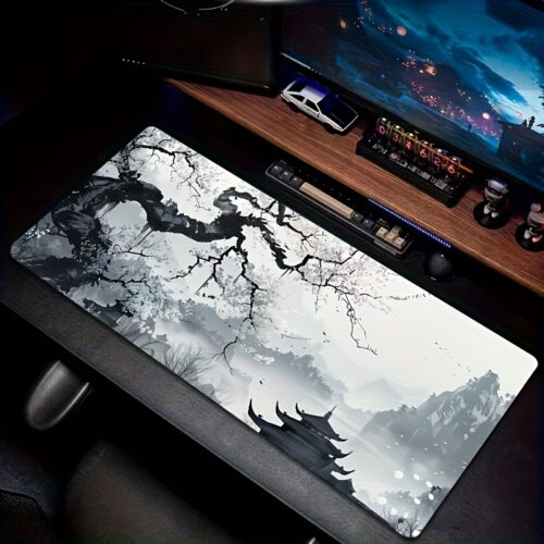 XXL Non-Slip Gaming & Office Desk Mat – Extended Keyboard and Mouse Pad with Rubber Base, Durable PC & Computer Desk Pad